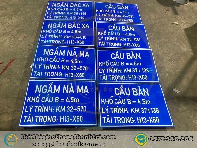 Cung cấp biển báo giao thông thuỷ bộ tại Lào Cai