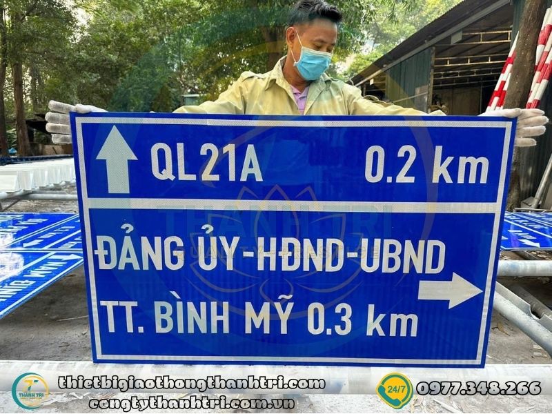 Cung cấp biển báo giao thông thuỷ bộ tại Ninh Bình
