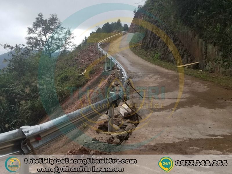 Cung cấp hộ lan tôn sóng hộ lan mềm tại Tuyên Quang
