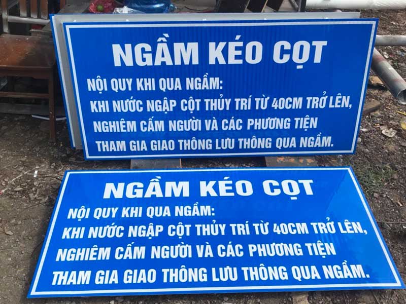 Biển báo giao thông tại Đắk Nông