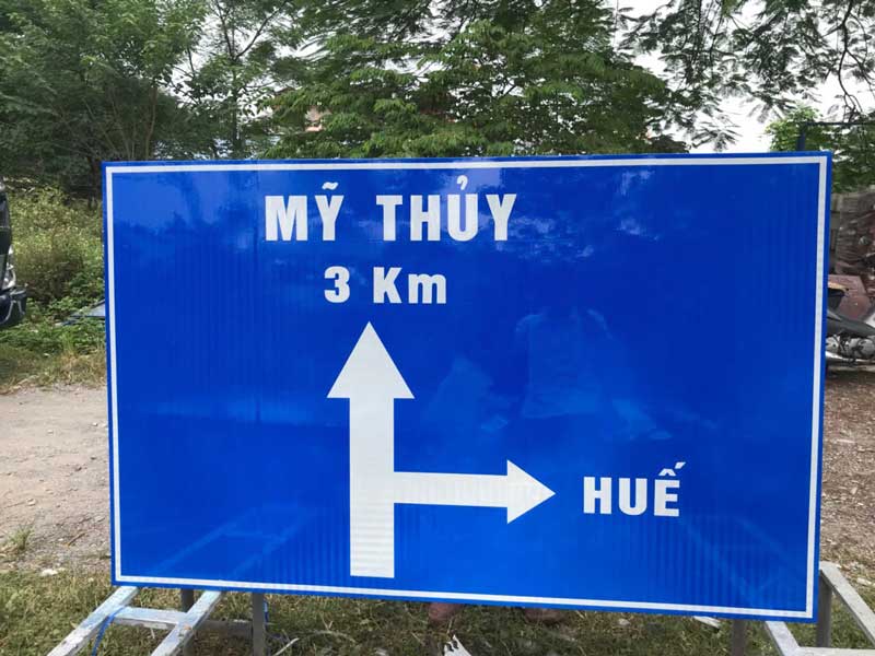 Biển báo giao thông tại Khánh Hòa