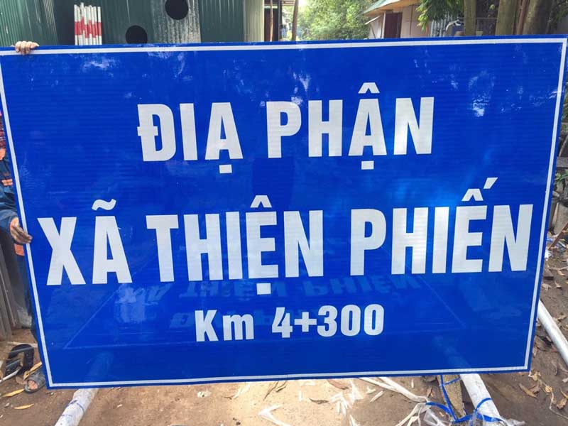 Biển báo giao thông tại Kiên Giang