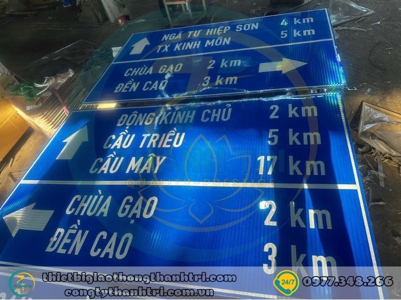 Cung cấp biển báo giao thông thuỷ bộ tại Hà Nội