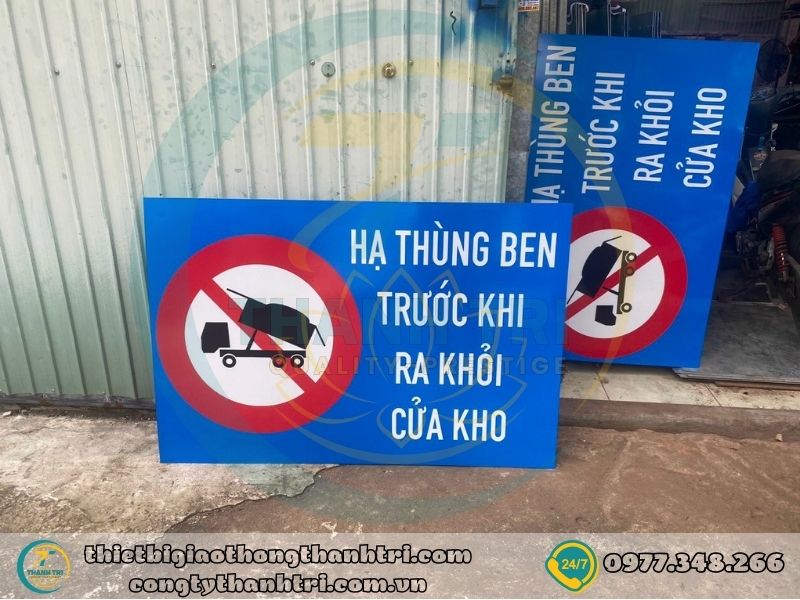 Cung cấp biển báo giao thông thuỷ bộ tại Lâm Đồng