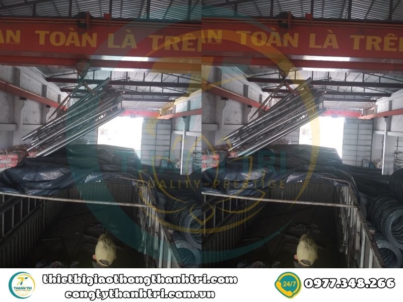 Cung cấp lan can cầu đường mạ kẽm nhúng nóng tại Bình Thuận